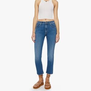 MOTHER The Mid Rise Rider Ankle in Right On! Size 24